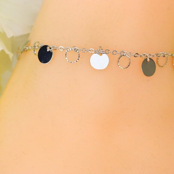 Minimalist Anklet, Sleek & Modern Design, Women’s Fashion, YC110225-A - Picture 3 of 10